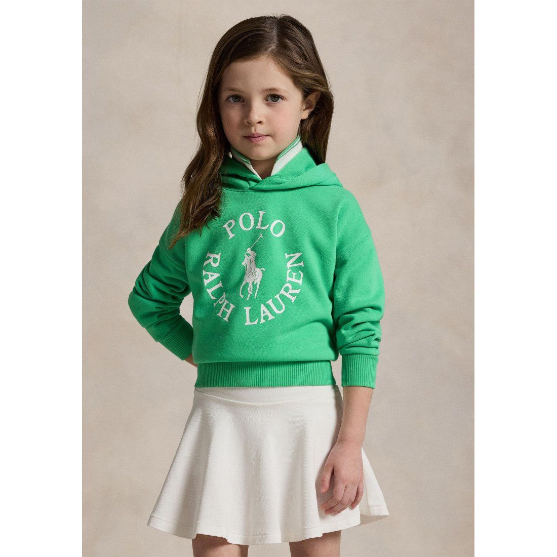Ralph lauren kids - "Sweatshirt à capuche 'Big Pony Logo French Terry' pour Petites filles"