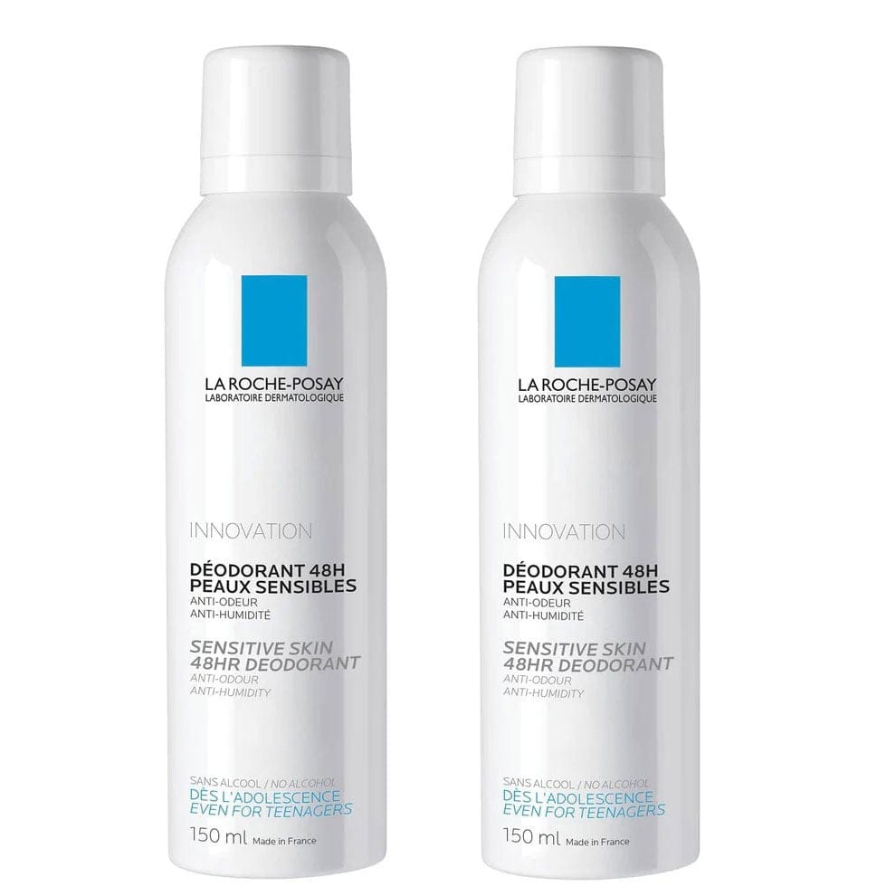 La roche-posay - 'Déodorant Spray 48H Peaux Sensibles' - 150 ml, 2 Pièces