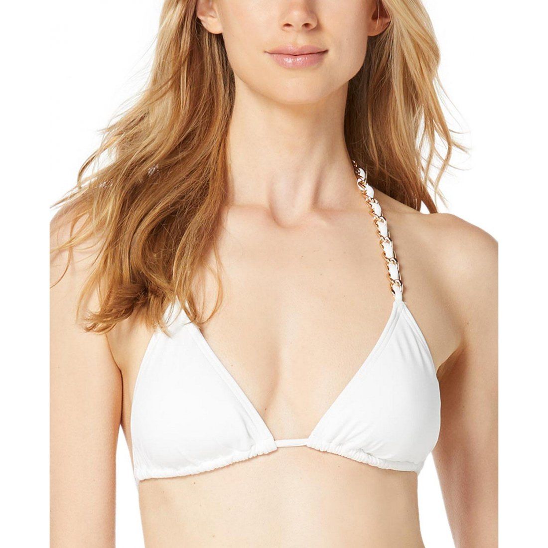 Michael kors - Haut de bikini 'Chain-Strap Triangle' pour Femmes
