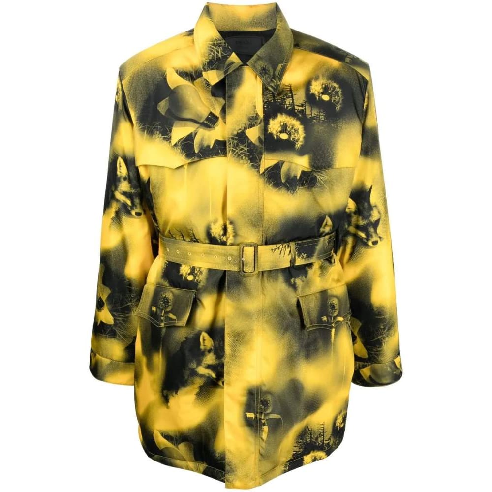 Prada - Parka 'Abstract-Printed' pour Hommes