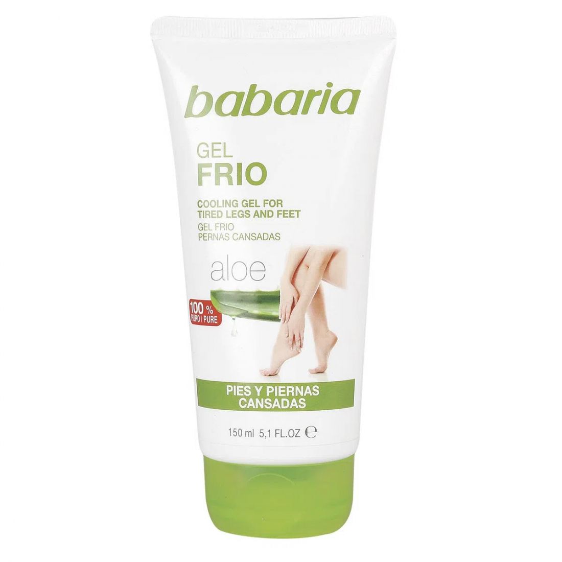 Babaria - Gel froid 'For Tired Legs And Feet' - 150 ml