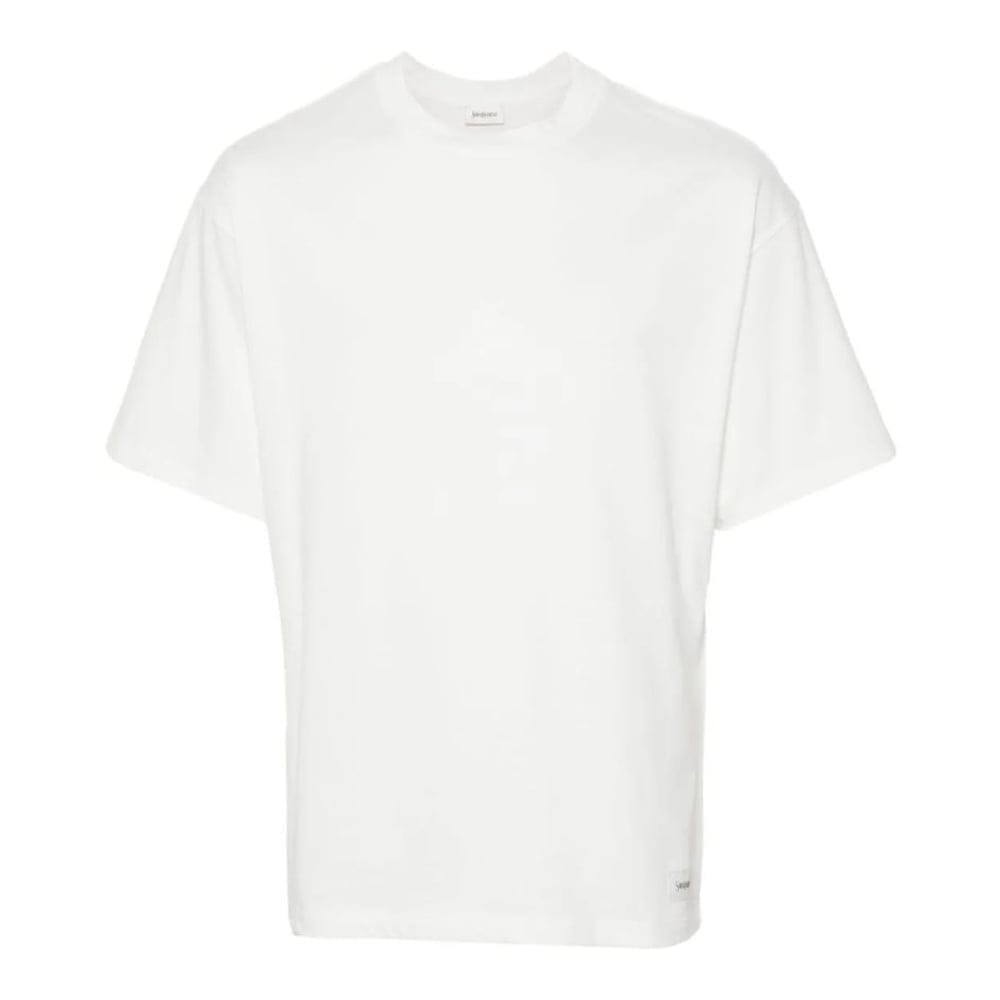Saint laurent - "T-shirt 'Logo-Patch' pour Hommes"