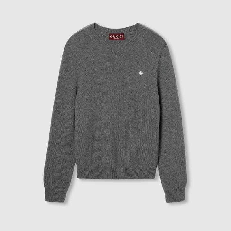 Gucci - Pull en cachemire 'Embroidered' pour Hommes