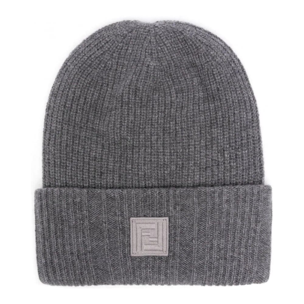 Fendi - Bonnet 'FF-Motif' pour Hommes
