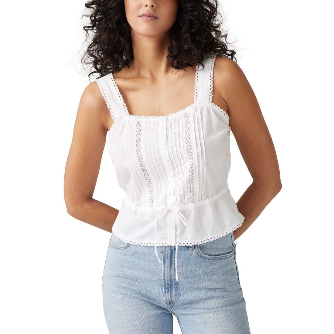 Levi's - "Blouse 'Brynnley Lace-Trim' pour Femmes"