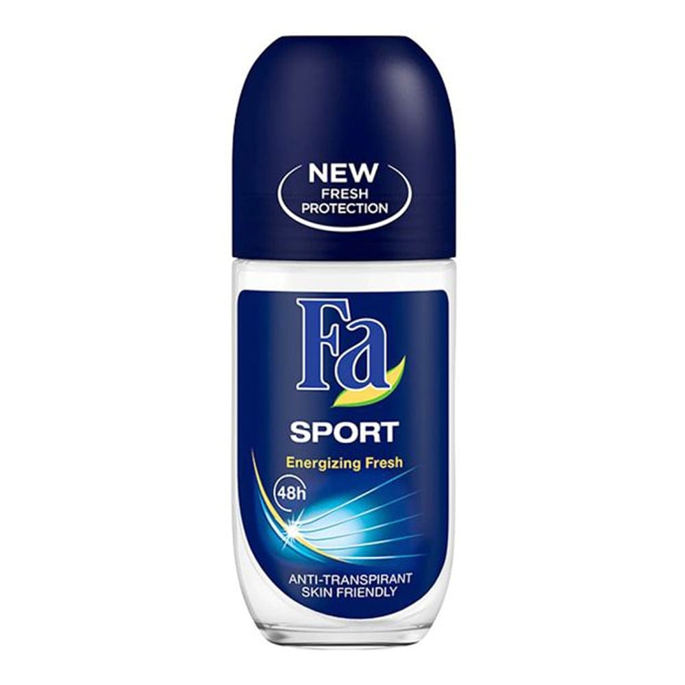 Fa - Déodorant Roll On 'Sport Energizing Fresh 48h' - 50 ml, 3 Pack