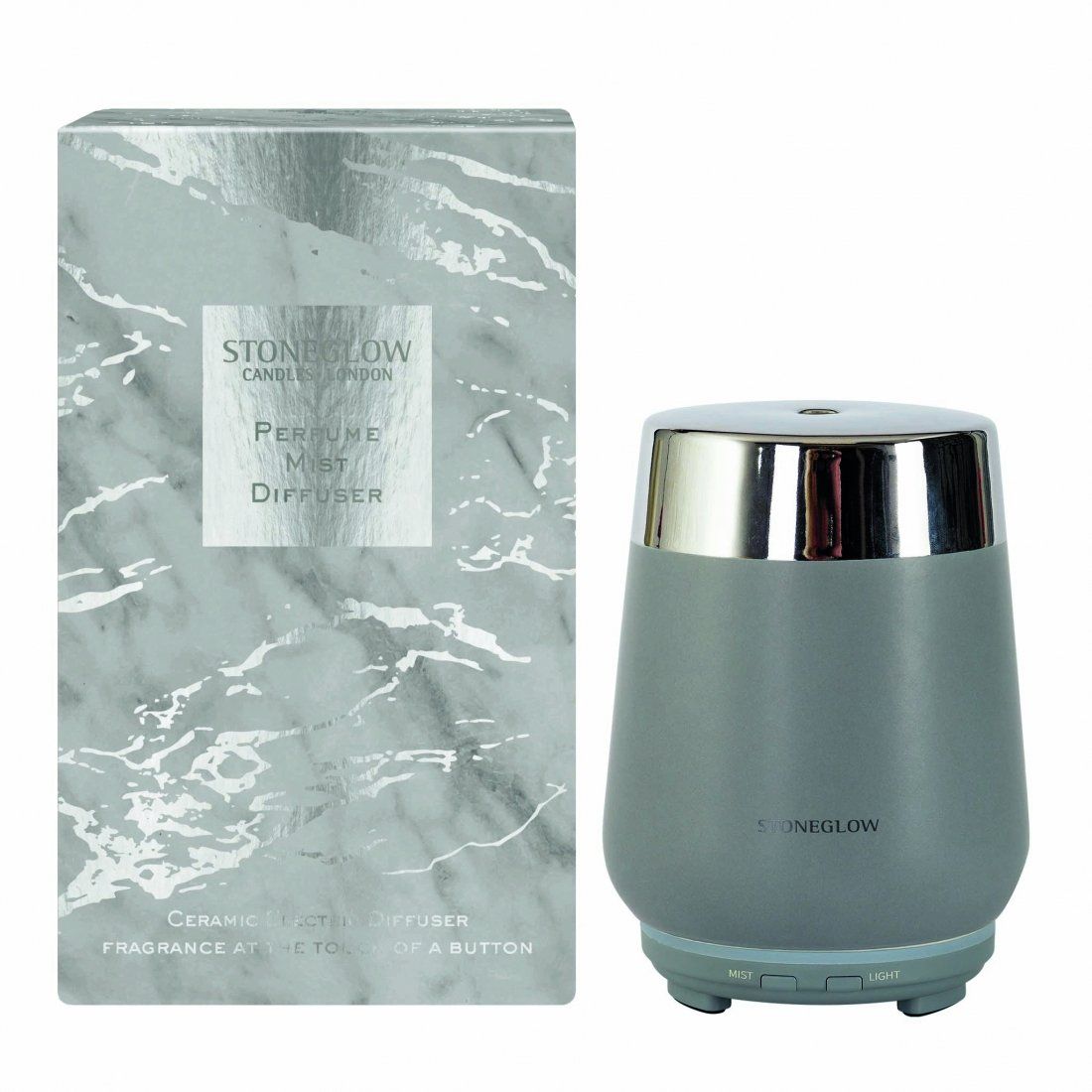 Stoneglow - Diffuseur 'Luna Gray' - 100 ml