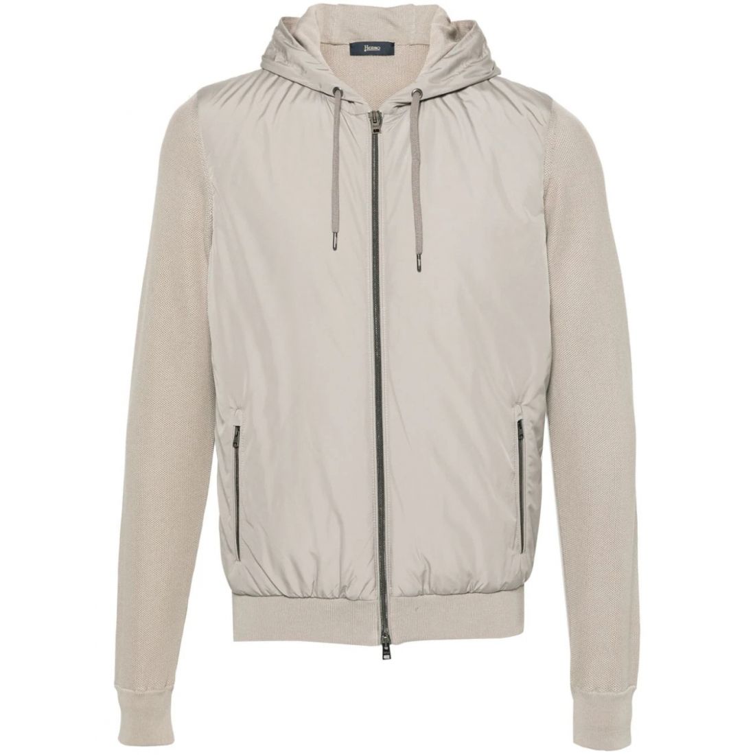 Herno - Veste 'Contrast-Panel Piqué' pour Hommes