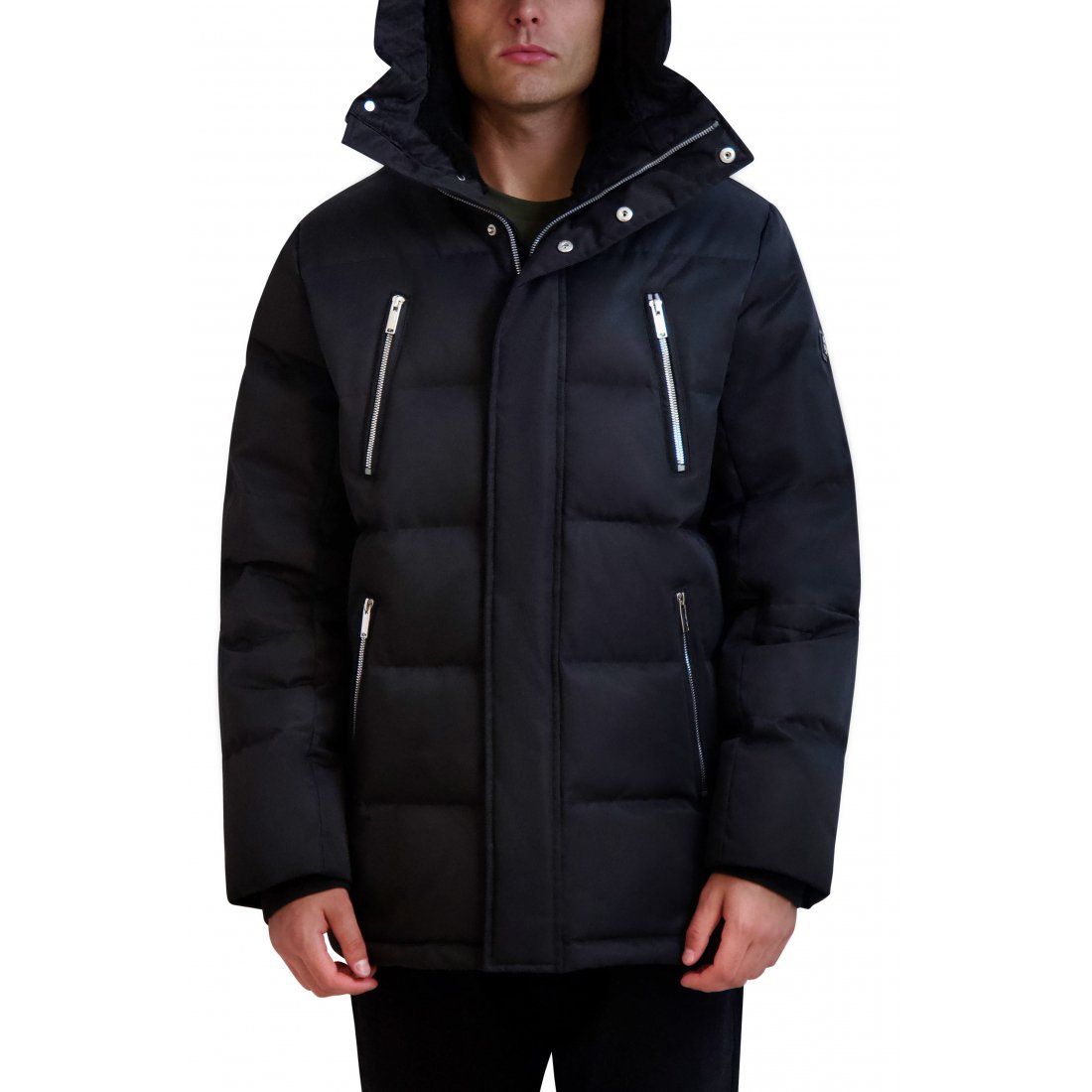 Karl lagerfeld paris - Veste matelassée 'Faux Fur Lined Down & Feather Fill' pour Hommes