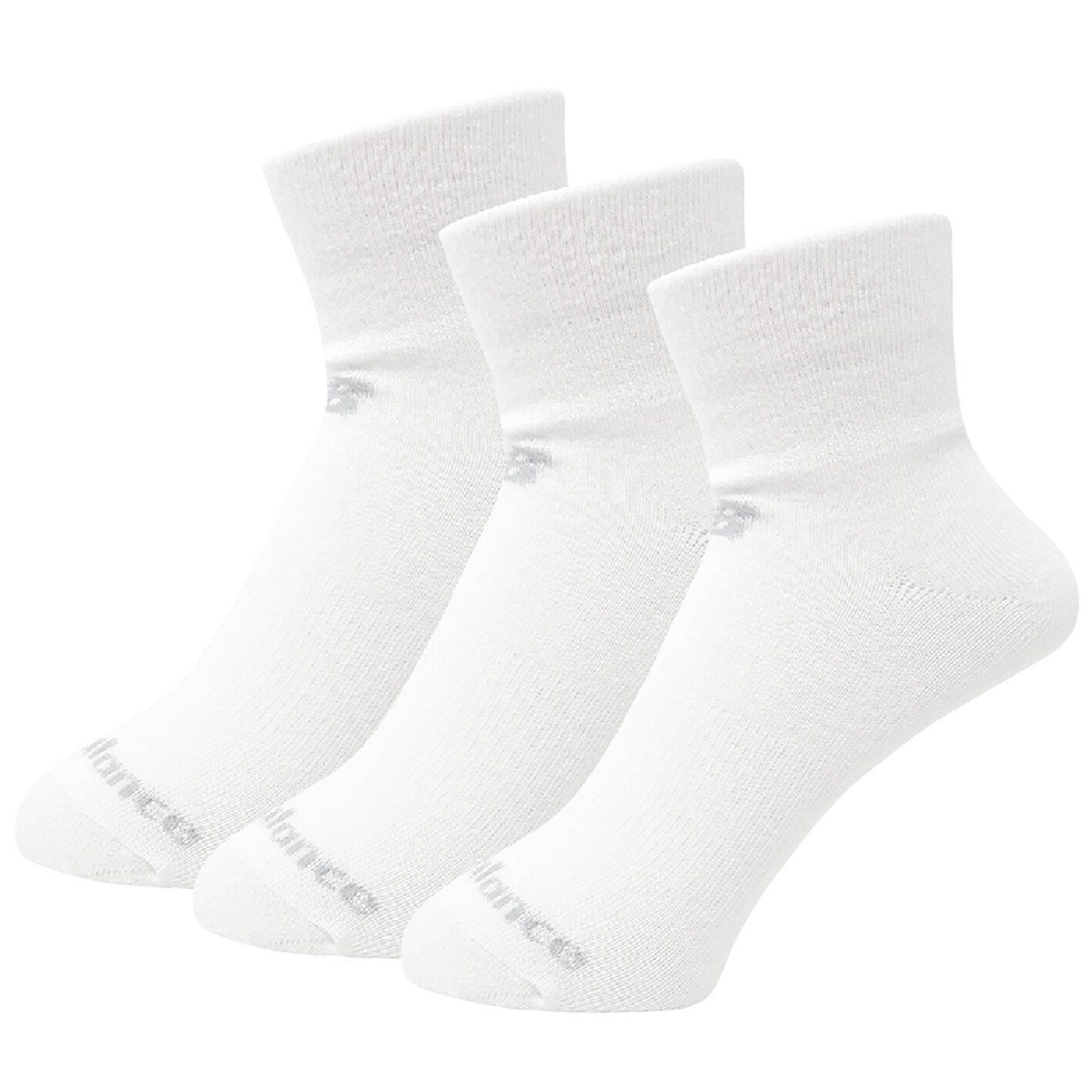 New Balance - NB PF Cotton Flat Knit Ankle Socks 3 Pair