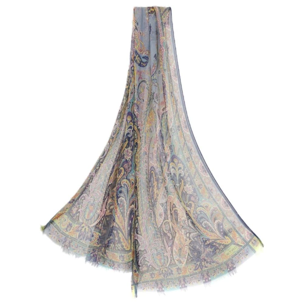 Etro - Foulard en soie 'Paisley-Print' pour Femmes