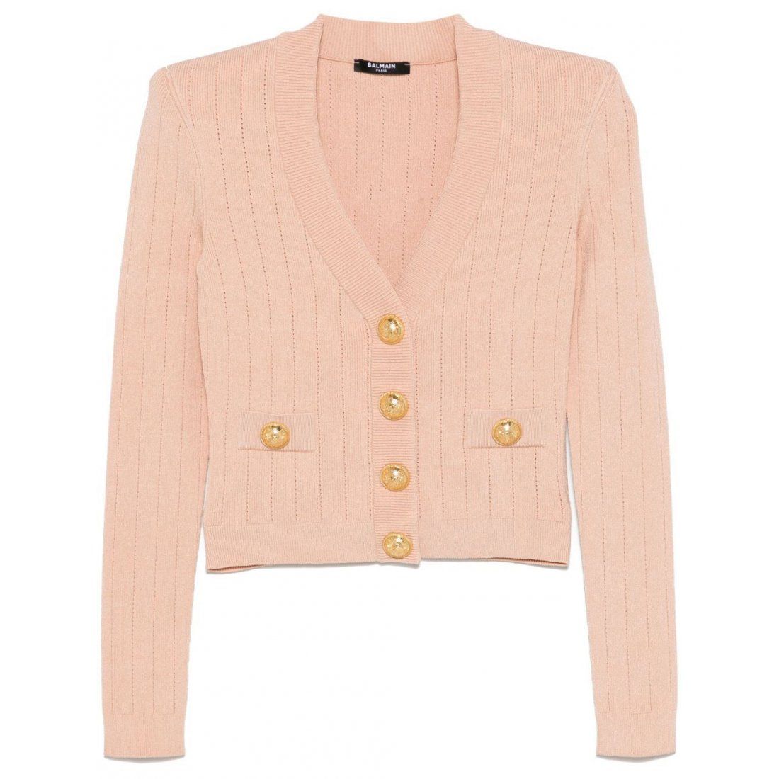 Balmain - Cardigan 'Chiocciola' pour Femmes