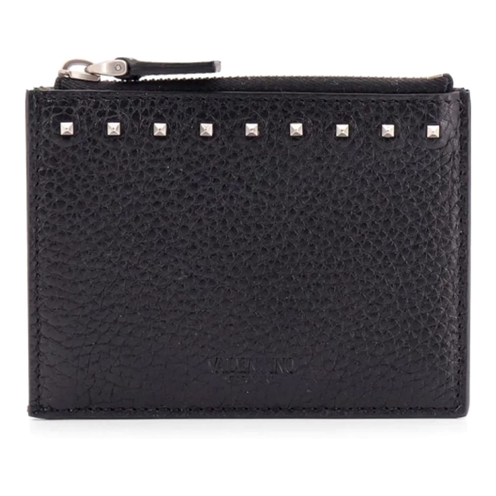 Valentino garavani - Porte-carte 'Rockstud' pour Hommes