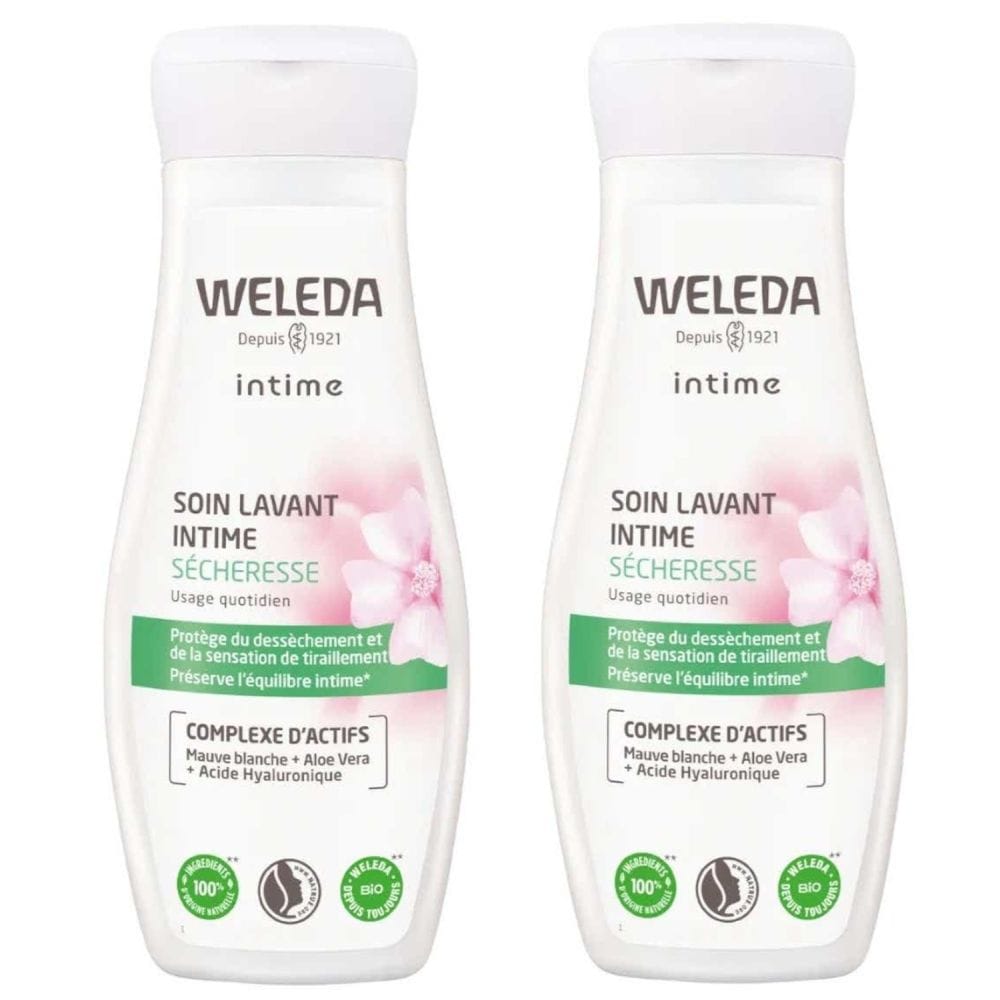 Weleda - Duo Soin Lavant Intime Sécheresse  - 200 ml, 2 Pièces