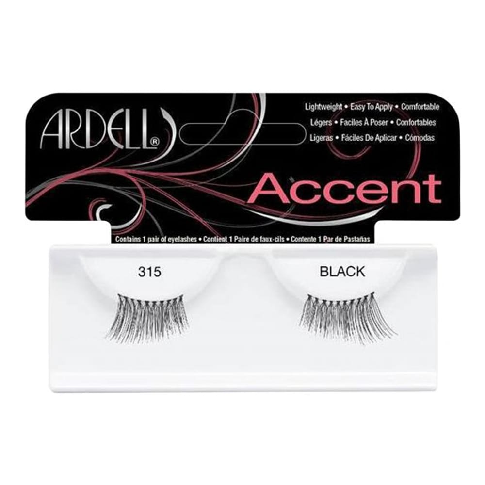 Ardell - Faux cils 'Accent' - 315 Black