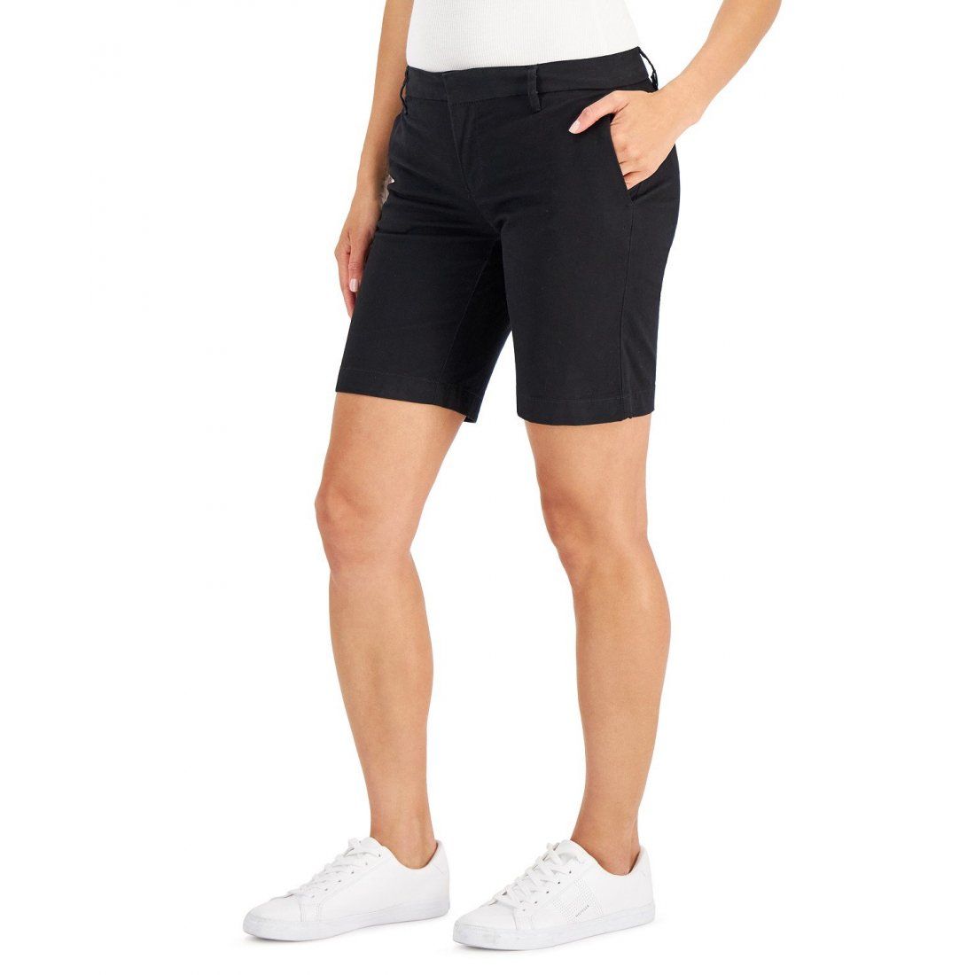 Tommy hilfiger - 'TH Flex 9 Inch Hollywood Bermuda Shorts' pour Femmes