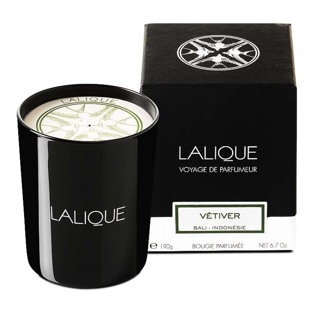 Lalique - Bougie 'Vetiver Bali Indonesie' - 190 g