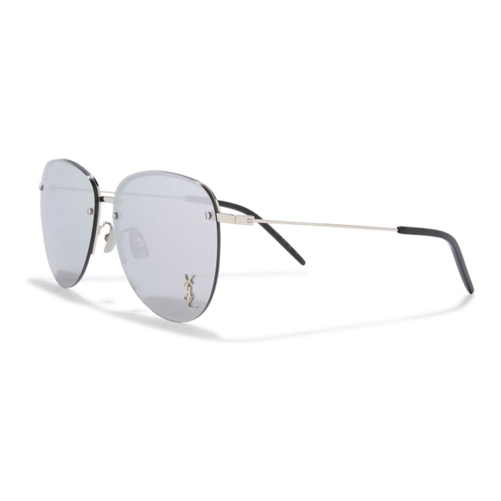 Saint laurent - Lunettes de soleil 'Oval' pour Hommes