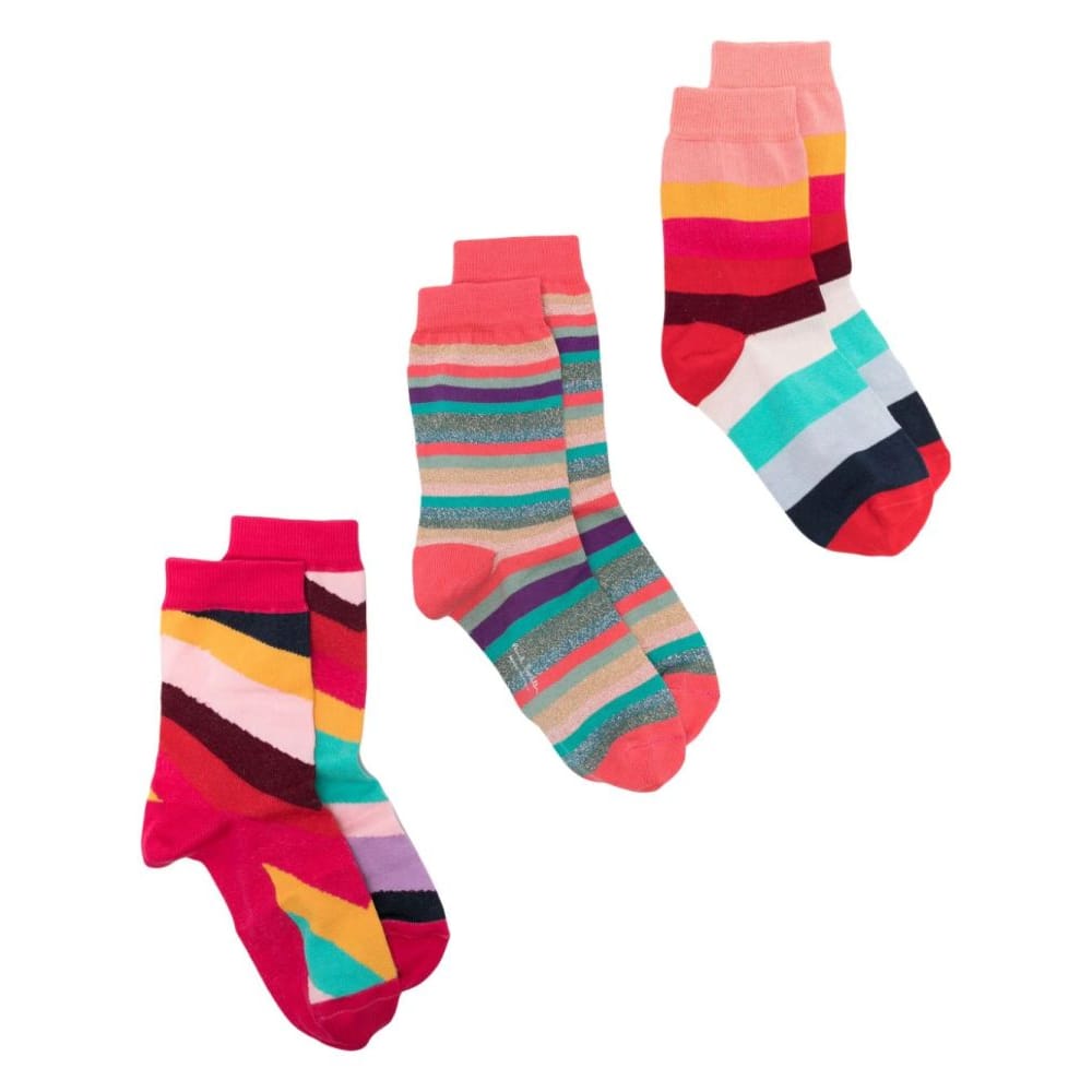 Paul smith - Chausettes 'Swirl-Pattern' pour Femmes - 3 Paires