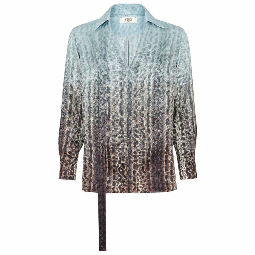 Fendi - Chemise 'Animal-Print' pour Femmes