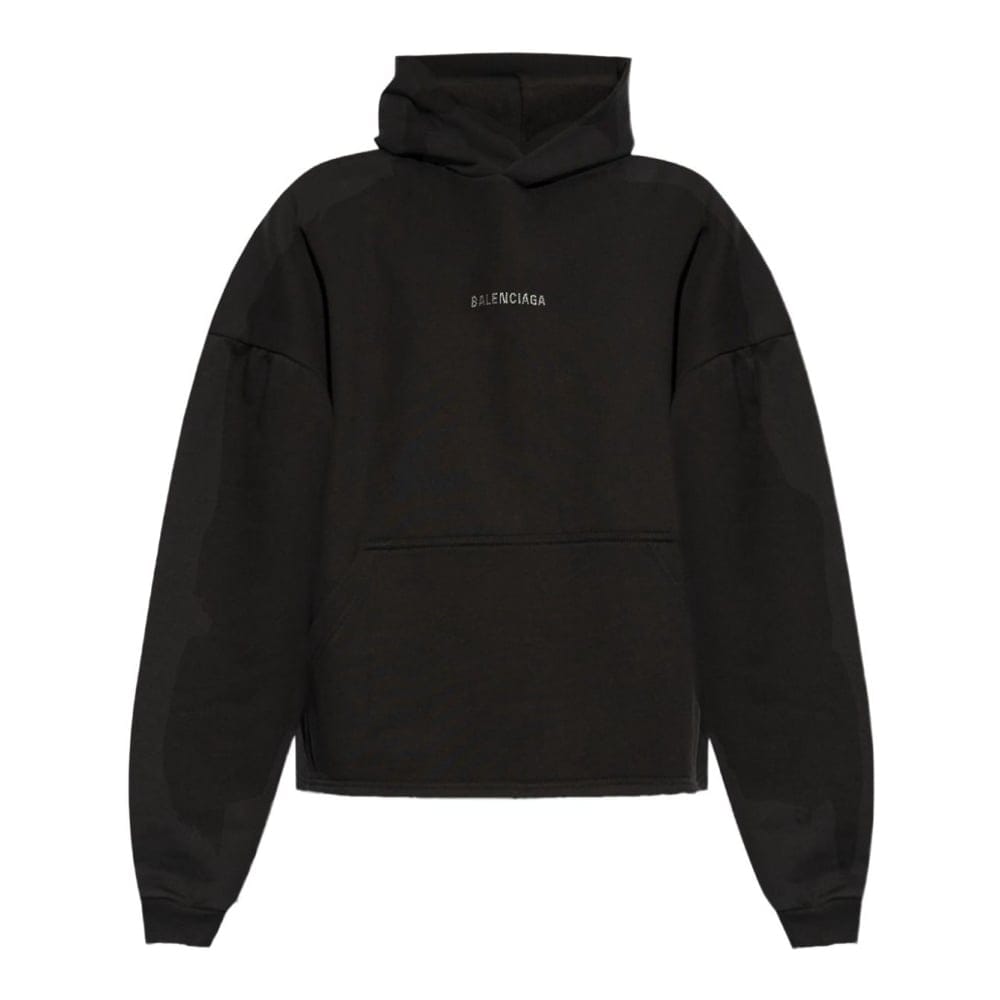 Balenciaga - Sweatshirt à capuche  'Logo-Studded' pour Femmes