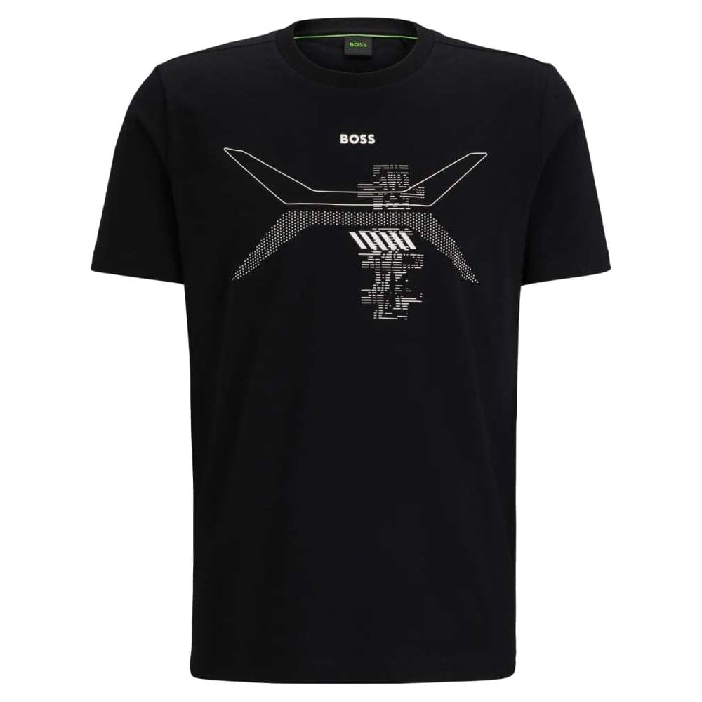 Boss - T-shirt 'Graphic-Print' pour Hommes