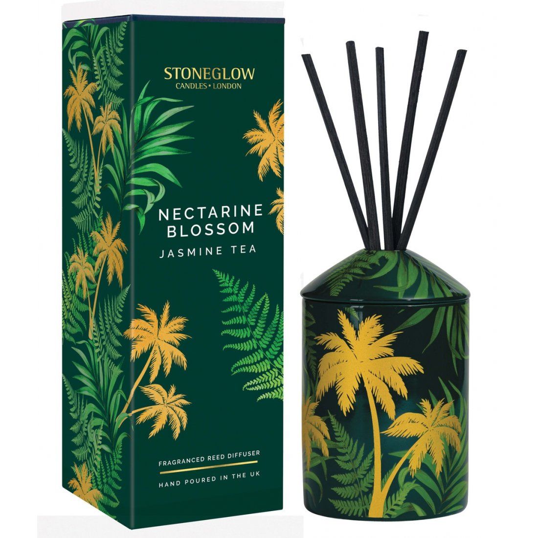 Stoneglow - Diffuseur 'Nectarine Blossom Jasmine Tea' - 200 ml