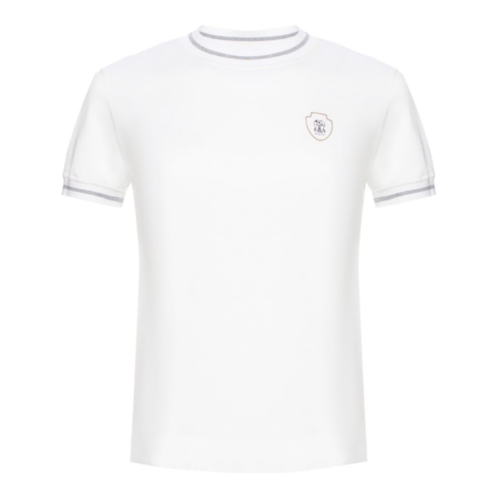 Brunello cucinelli - T-shirt 'Logo-Print' pour Femmes