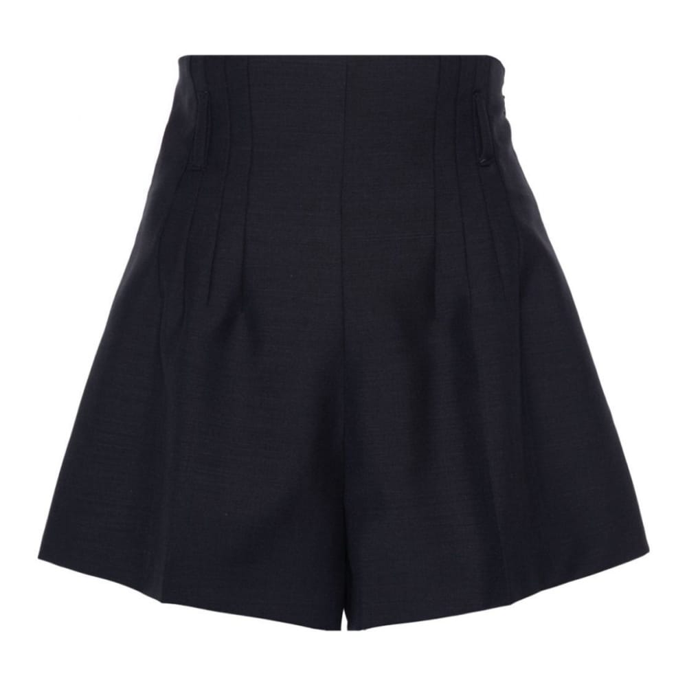 Prada - Short taille haute 'Flared' pour Femmes