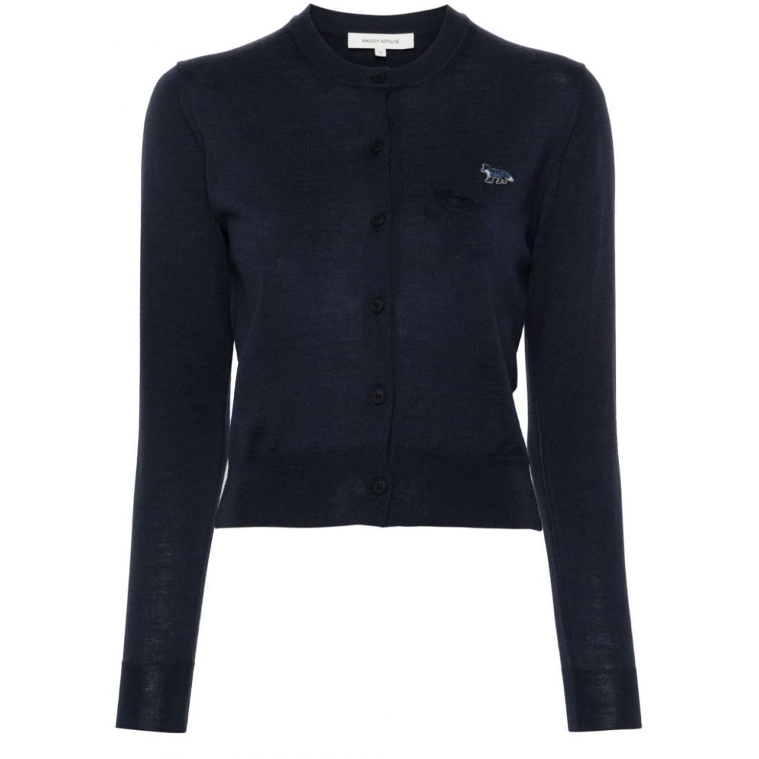 Maison kitsuné - "Cardigan 'Logo-Embroidered' pour Femmes"-S