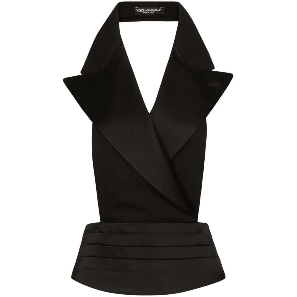 Dolce&gabbana - Gilet 'Notch-Lapel' pour Femmes