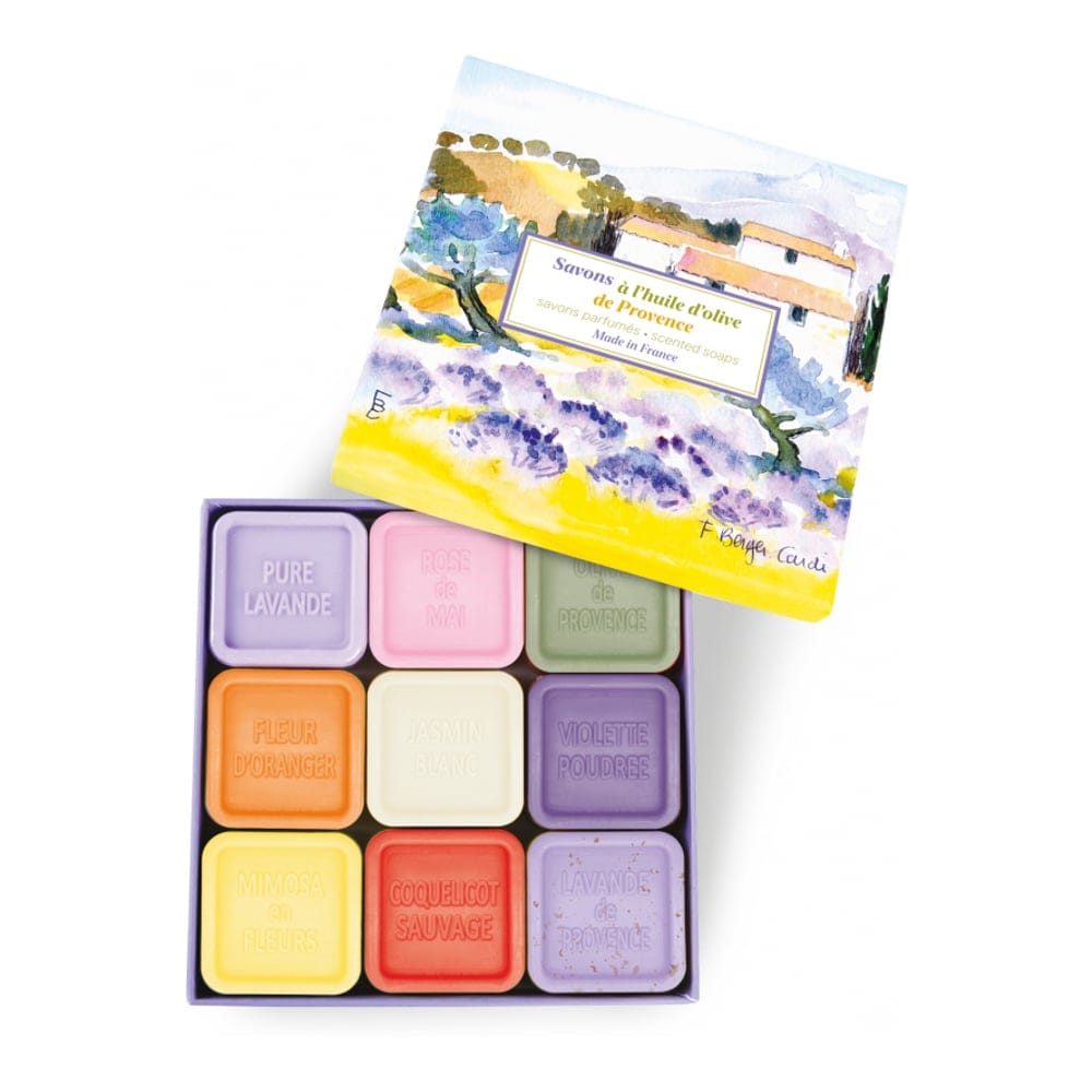 Esprit provence - Set de savon 'Olive' - 25 g, 9 Pièces
