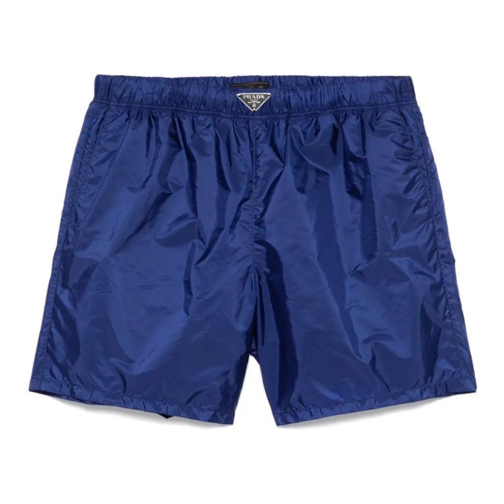 Prada - Short de bain 'Triangle-Logo' pour Hommes