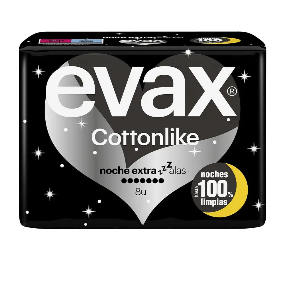 Evax - Disques de nuit 'Cottonlike' - Extra 8 Pièces