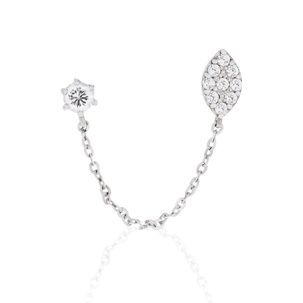 L'instant d'or - Boucle d'oreille simple 'Princière' pour Femmes