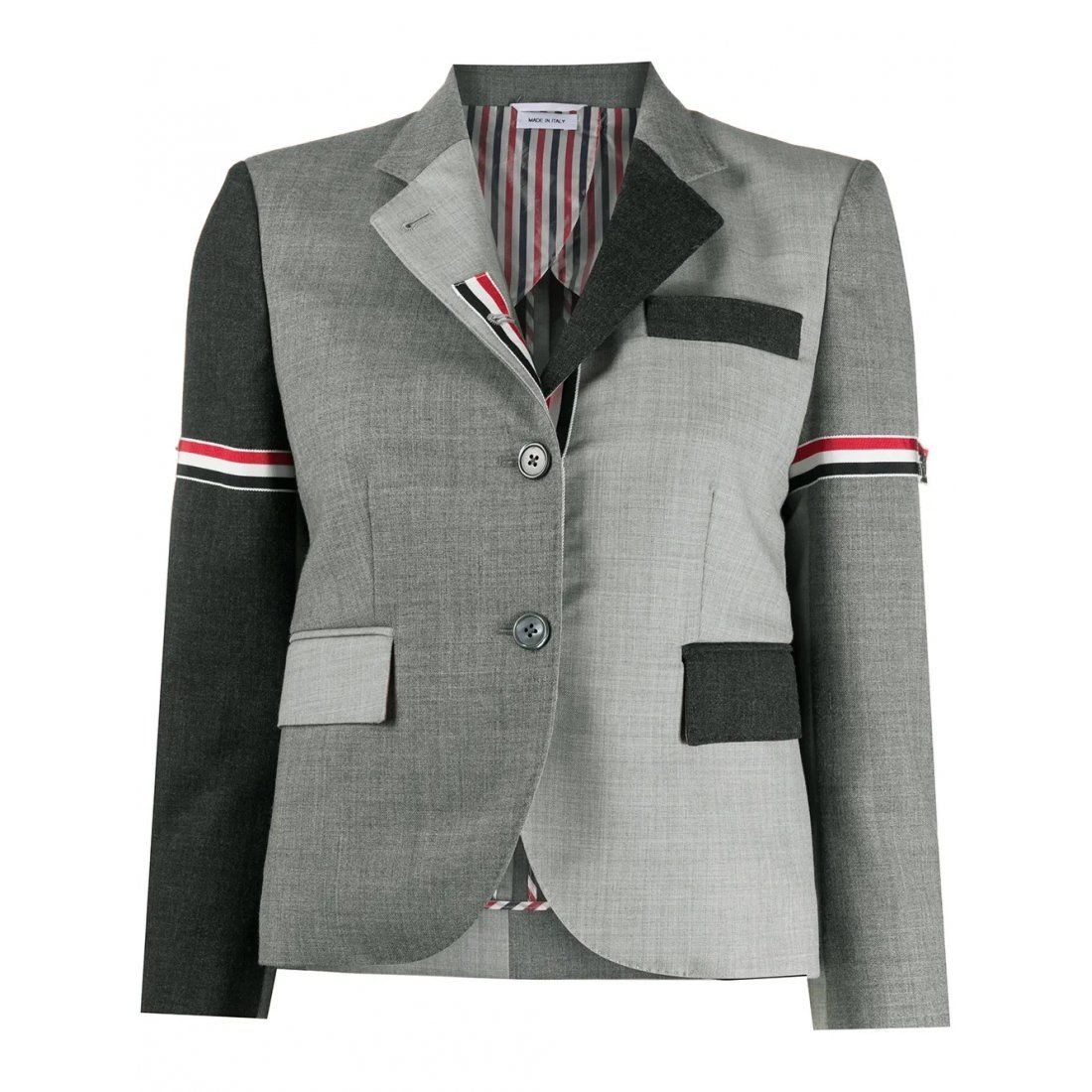 Thom browne - Blazer 'Fun-Mix 2Ply Fresco Panelled' pour Femmes