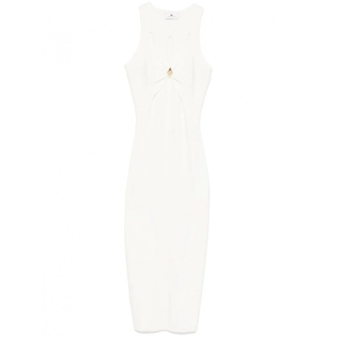 Elisabetta franchi - Robe Midi 'Cut-Out' pour Femmes