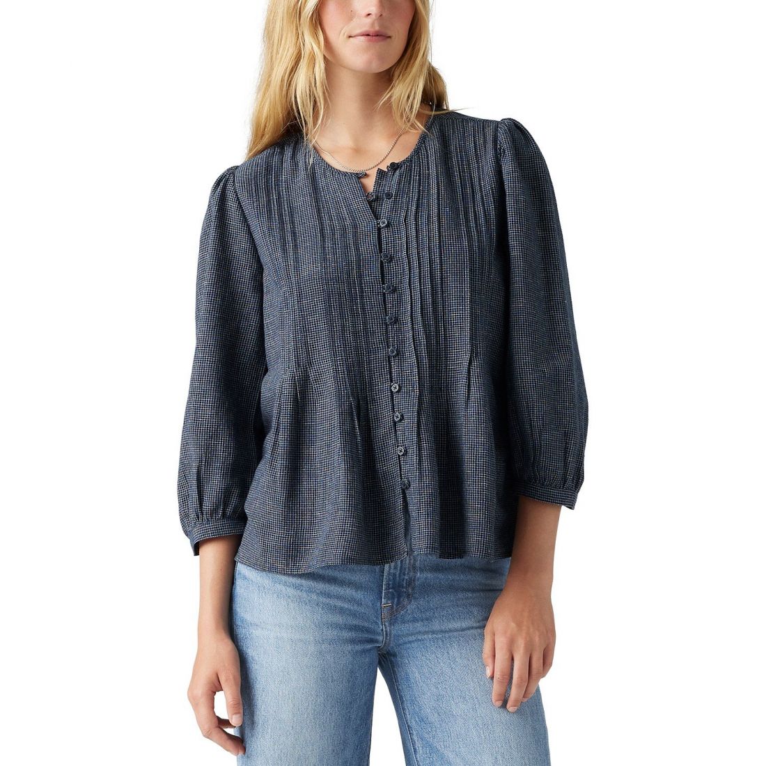 Levi's - "Blouse à manches longues 'Levis® 3/4-Sleeve Button-Front' pour Femmes"
