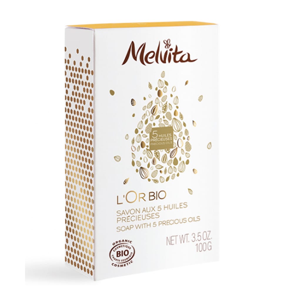 Melvita - Pain de savon 'L'Or Bio' - 100 g
