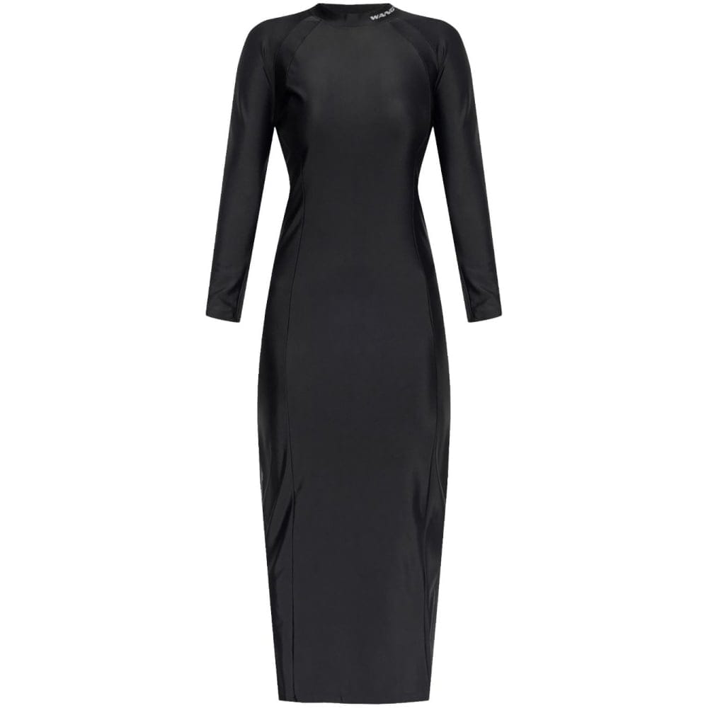 T by alexander wang - Robe Midi 'Logo-Print' pour Femmes