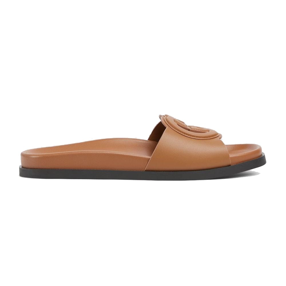 Gucci - Sandales plates 'Interlocking' pour Femmes