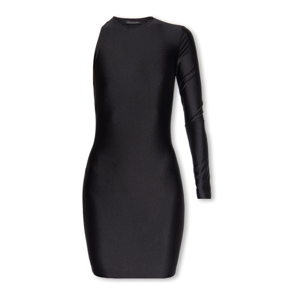 Balenciaga - Robe à une épaule 'Asymmetric Mini' pour Femmes