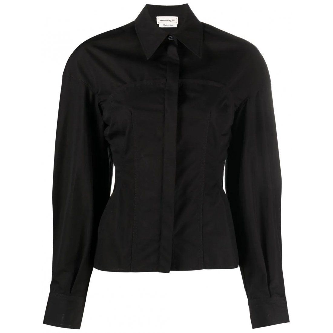 Alexander mcqueen - Chemise 'Hourglass-Silhouette Buttoned' pour Femmes