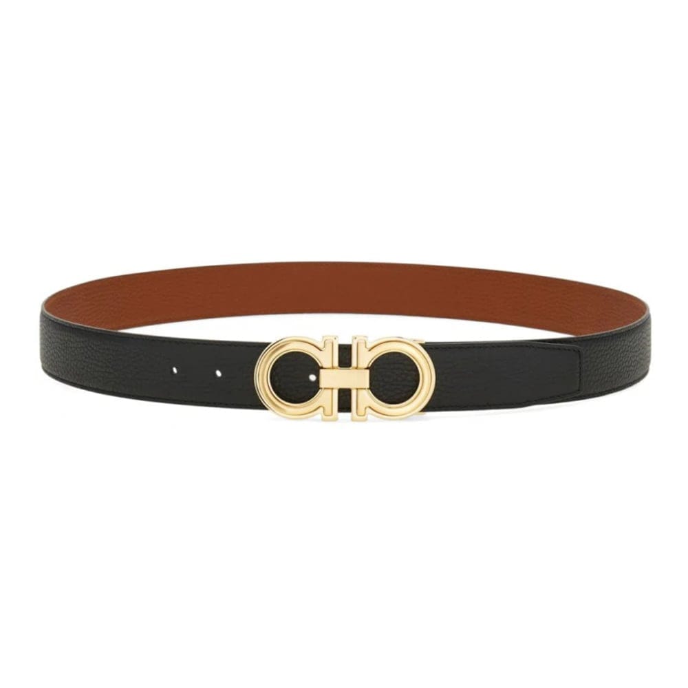 Ferragamo - Ceinture 'Reversible Gancio' pour Hommes