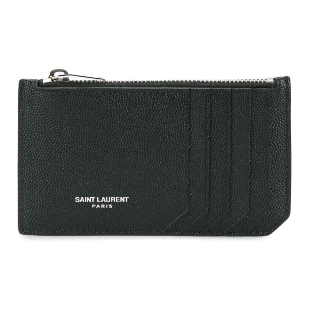 Saint laurent - Porte-carte 'Paris Fragments' pour Hommes