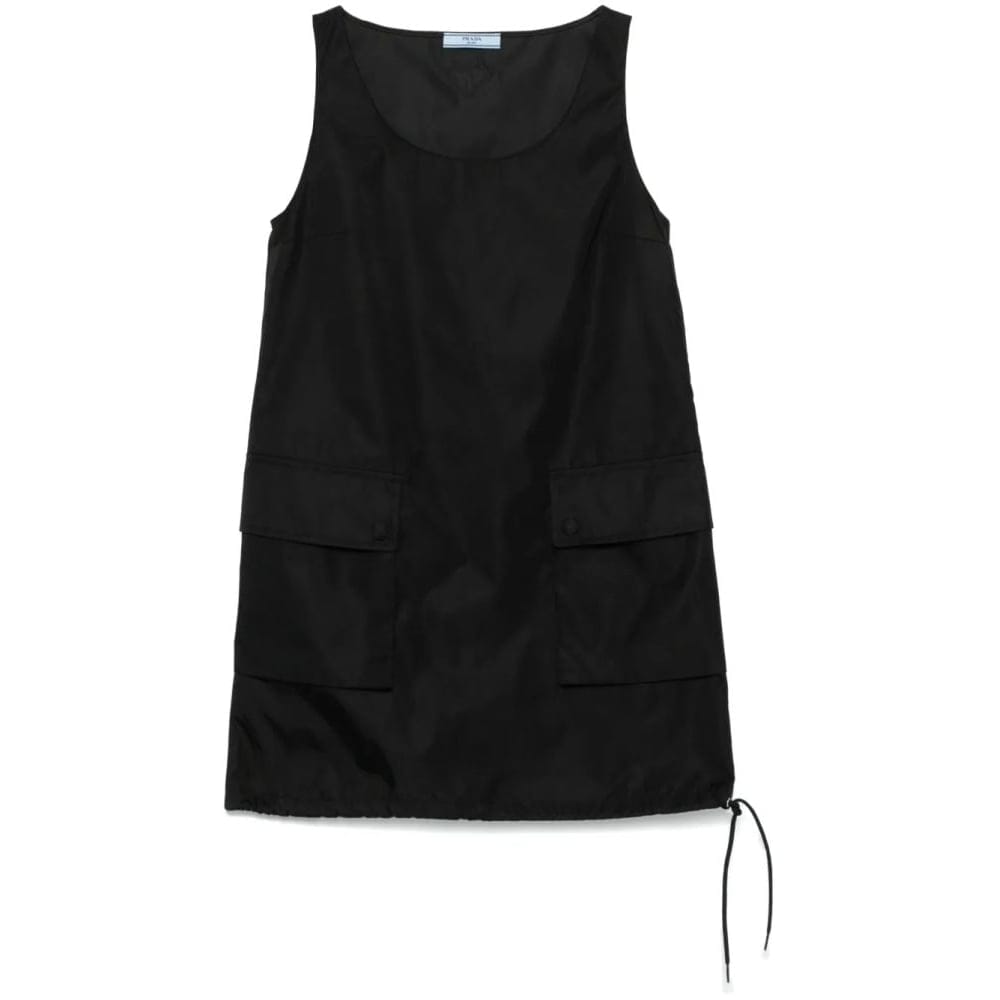 Prada - Robe mini 'Drawstring-Hem' pour Femmes