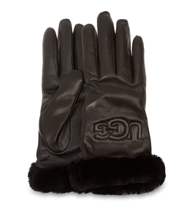 UGG - W's Classic Leather Logo Glove