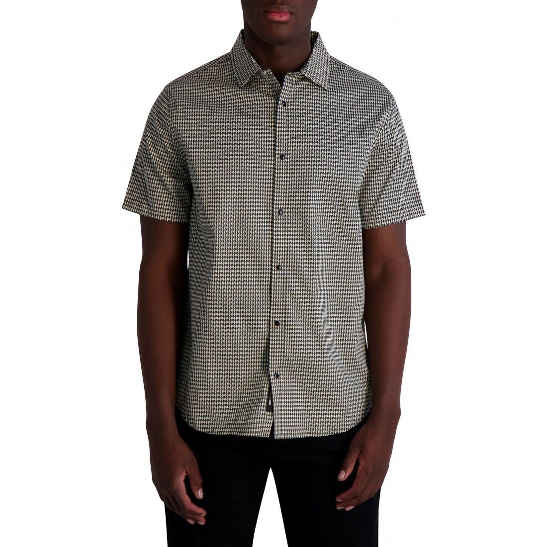 Karl lagerfeld paris - Chemise à manches courtes 'Karltooth' pour Hommes