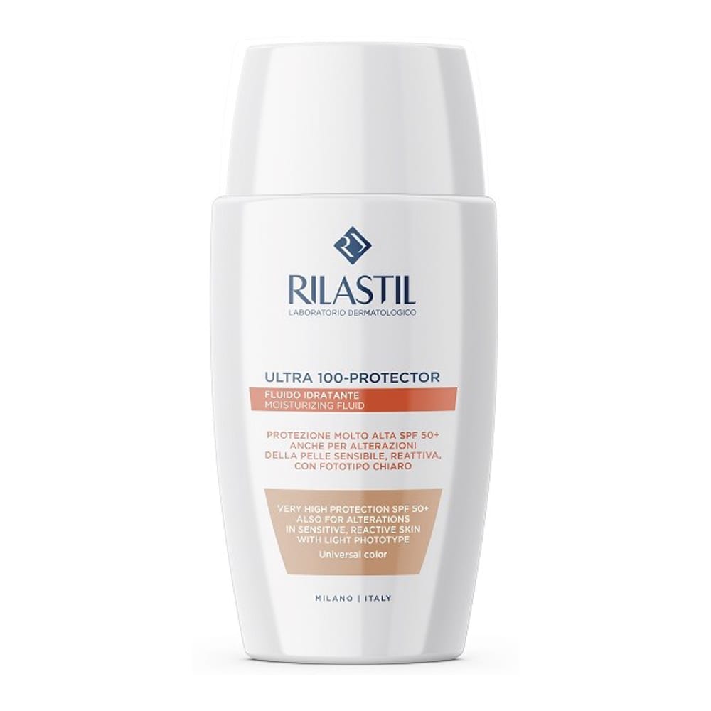 Rilastil - Crème solaire teintée 'Sun System Ultra Protector Protective SPF50+' - Tous types de peau, 50 ml