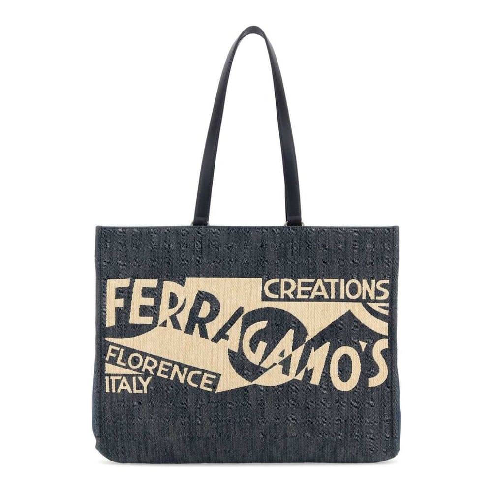Salvatore ferragamo - Sac Cabas 'Logo Detailed Large' pour Femmes
